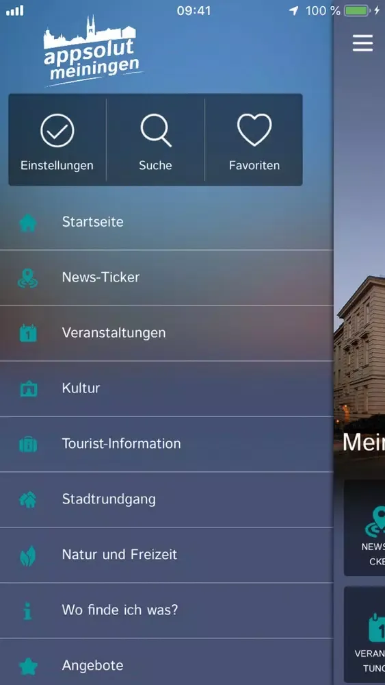 Screenshot di appsolut Meiningen