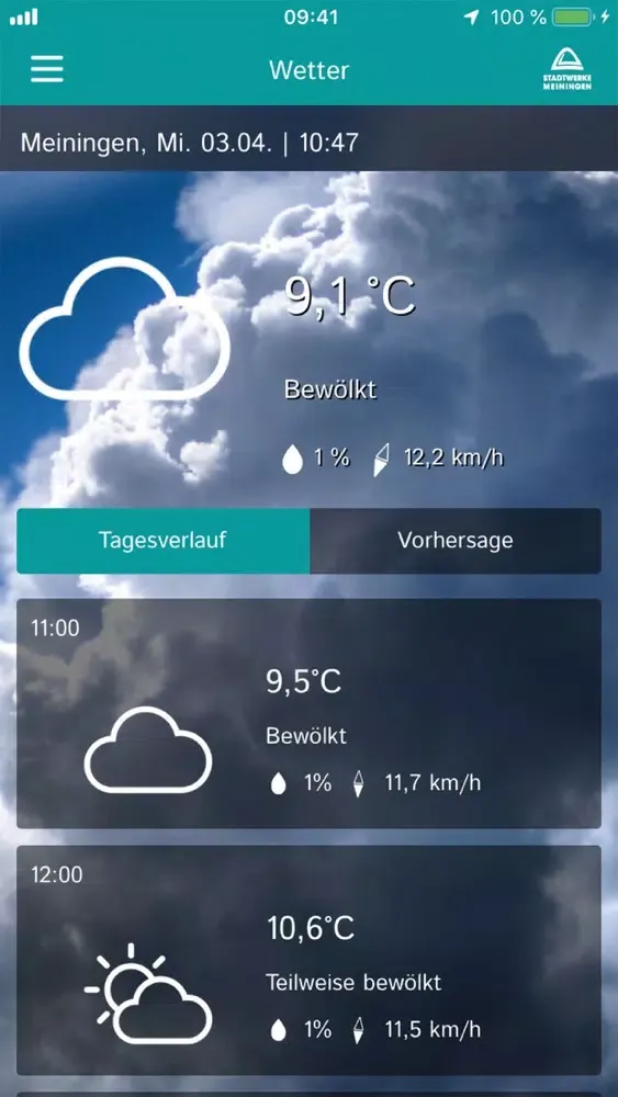 Screenshot di appsolut Meiningen