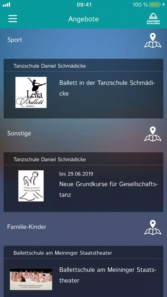 Screenshot di appsolut Meiningen