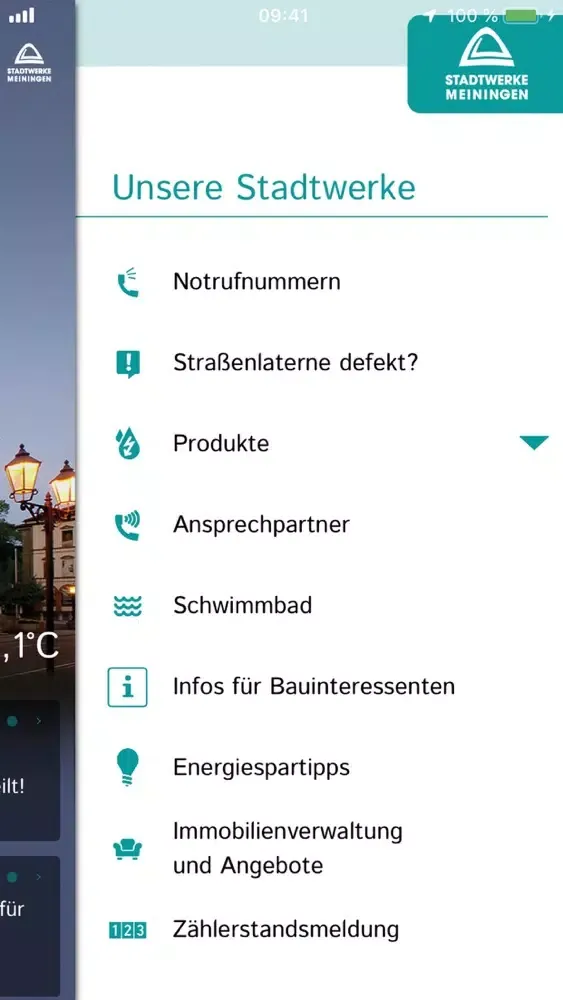 Screenshot di appsolut Meiningen