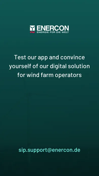 Ảnh chụp màn hình của ENERCON SIP Mobile