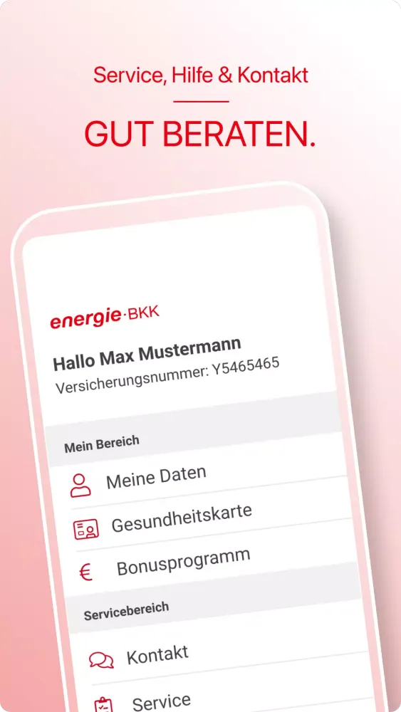 Screenshot di Meine energie-BKK