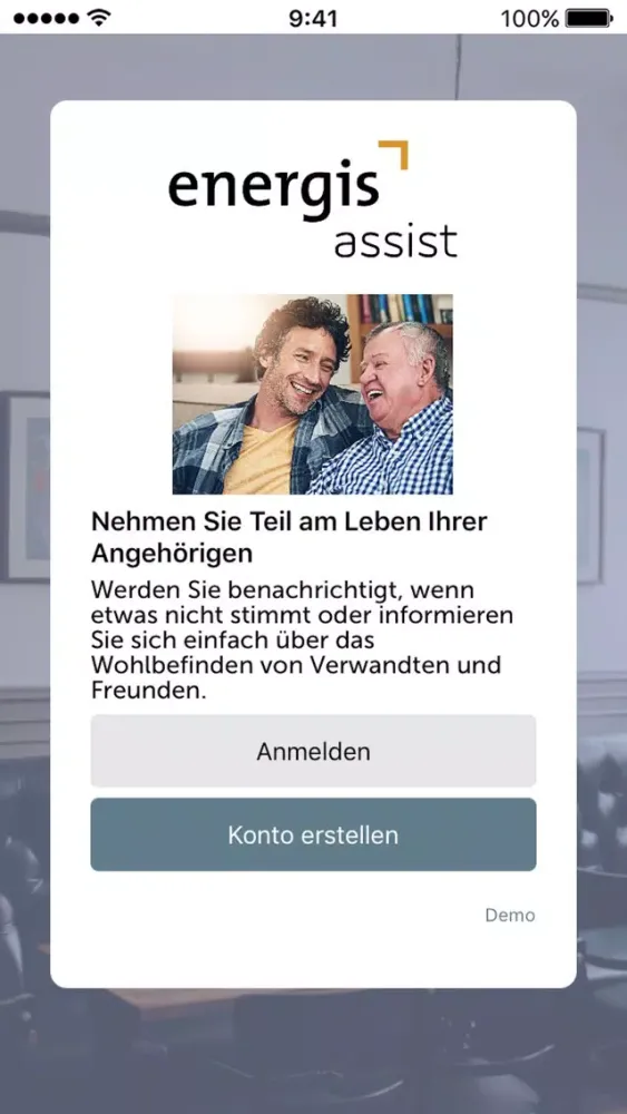 Screenshot di energis assist