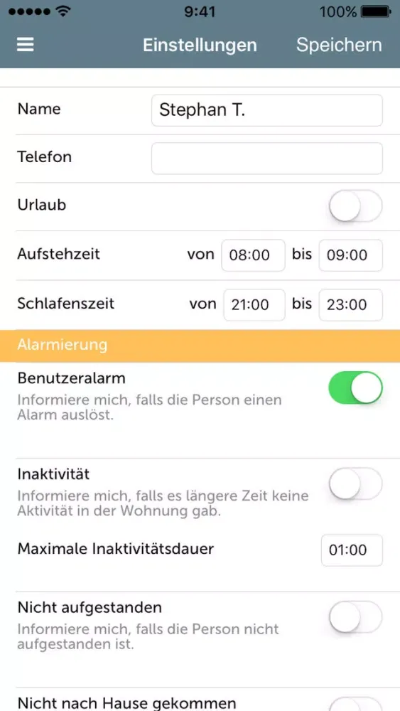 Screenshot di energis assist