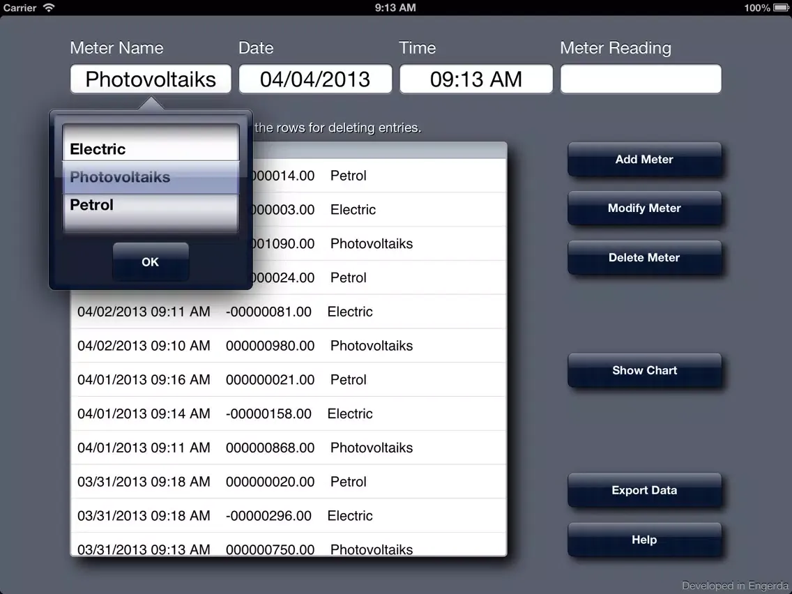 Captures d'écran de Home Statistics - Manage your consumptions iPad 