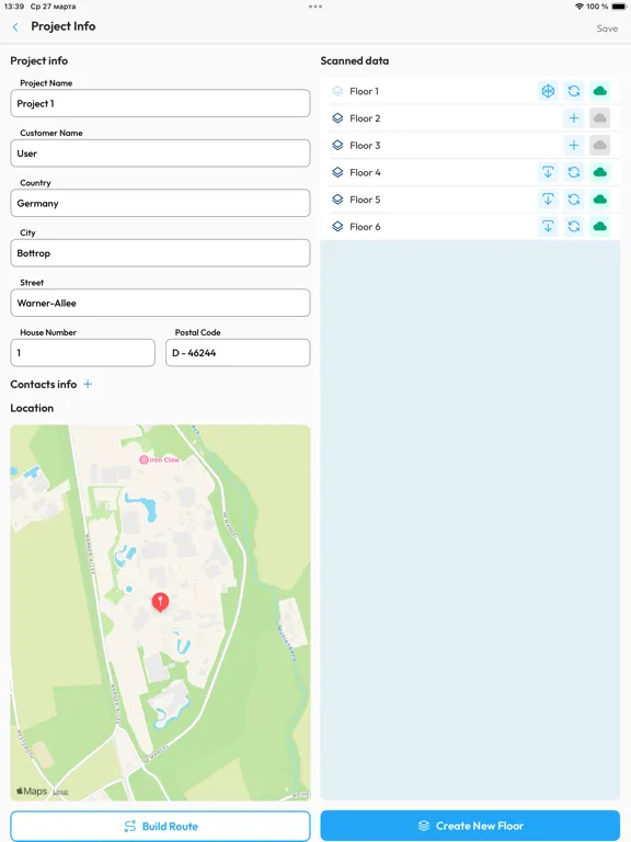 SpectQ iPad  سکرین شاٹس