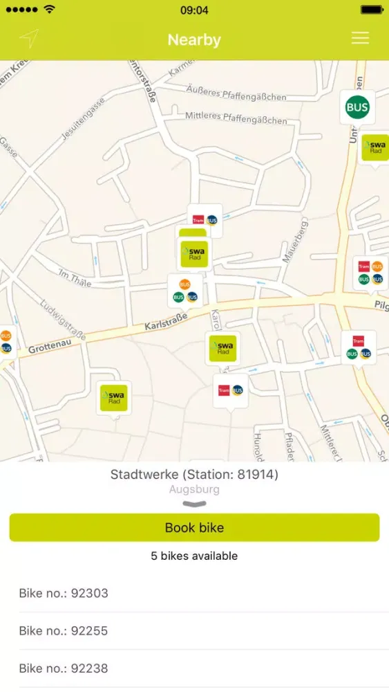 swa FahrInfo سکرین شاٹس