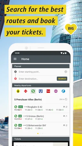 BVG Fahrinfo: Route planner スクリーンショット