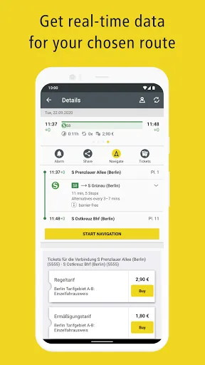 BVG Fahrinfo: Route planner スクリーンショット