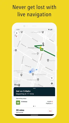 BVG Fahrinfo: Route planner スクリーンショット