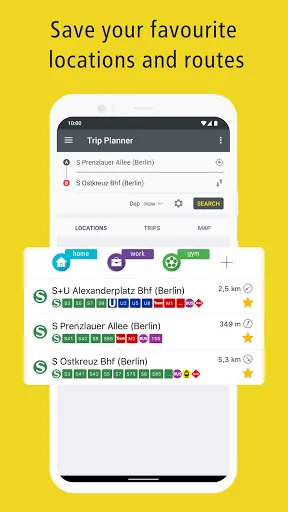 BVG Fahrinfo: Route planner スクリーンショット
