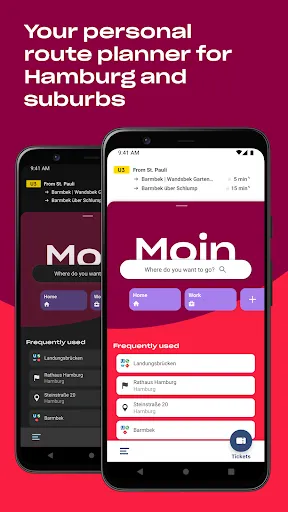 hvv - route planner & tickets Screenshots
