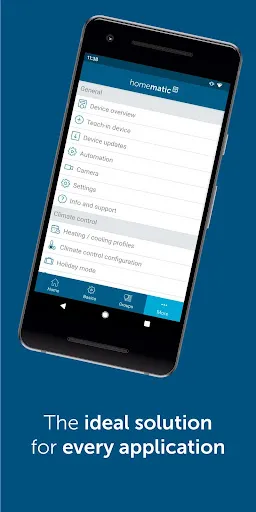 Screenshot di Homematic IP