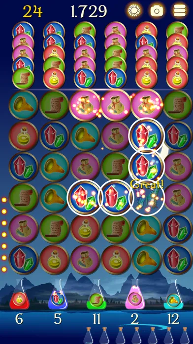 Capturas de tela do Magic Alchemist Shuffle