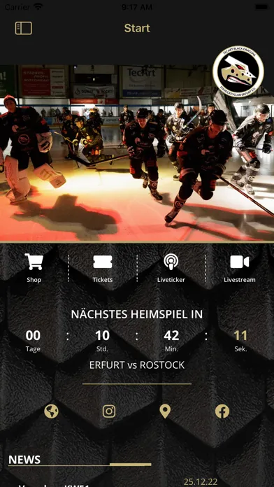 EHC Erfurt e.V. Ekran Görüntüleri