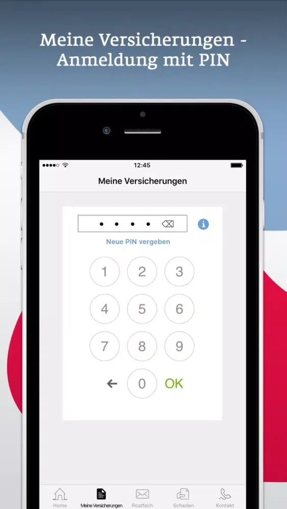 Zrzuty ekranu Kundenportal