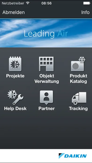 DAIKIN to go Screenshots