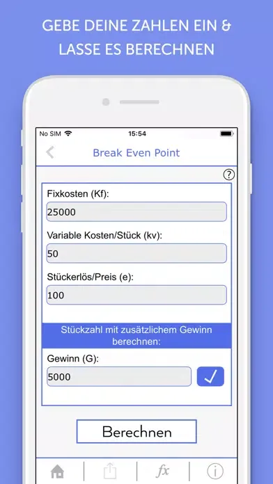 Скриншоты BWL Lösungsgenerator