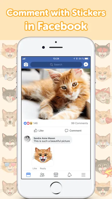 Captures d'écran de CatMoji - Cat Emoji Stickers