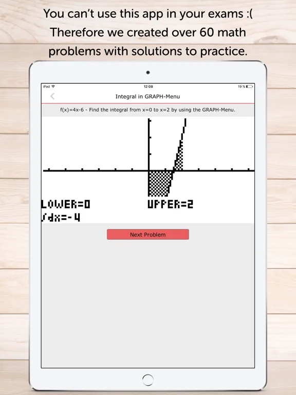 Captures d'écran de CASIO Graph Calculator Manual iPad 