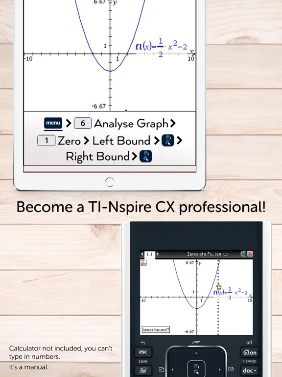TI Nspire Calculator Manual iPad 应用截图