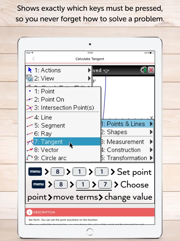 TI Nspire Calculator Manual iPad 应用截图