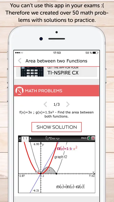 TI Nspire Calculator Manual应用截图