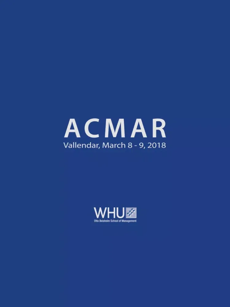 Captures d'écran de ACMAR 2018 iPad 