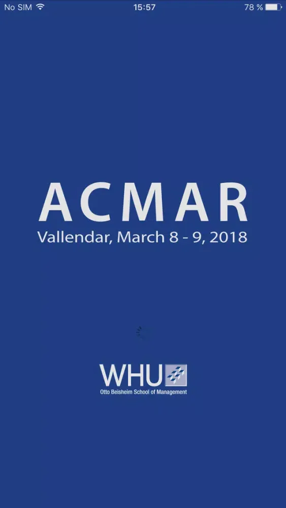 Captures d'écran de ACMAR 2018