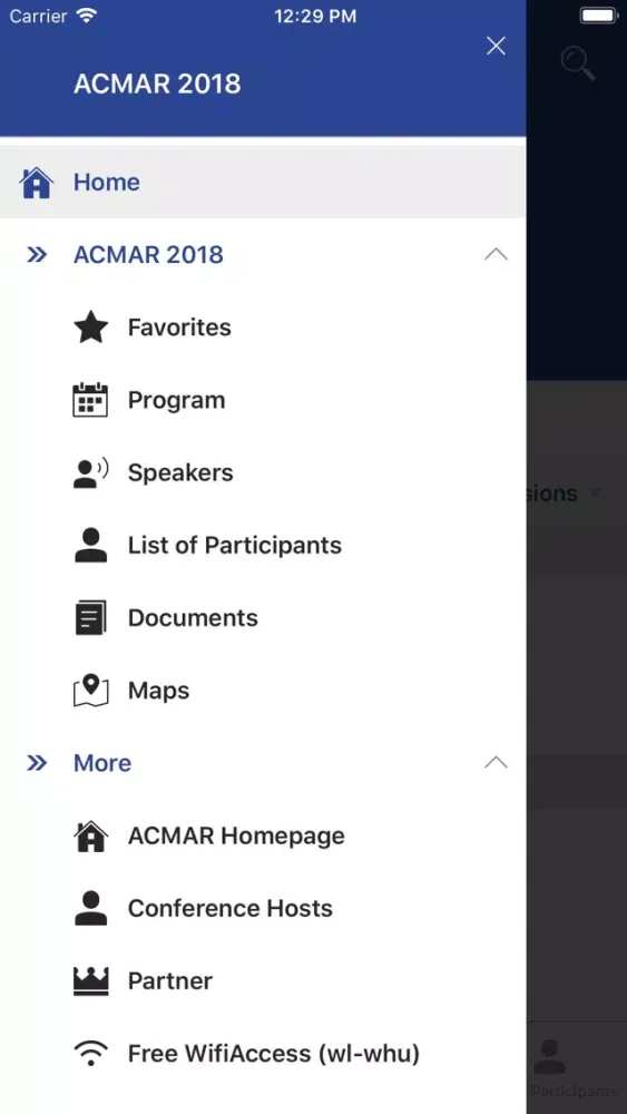 Captures d'écran de ACMAR 2018