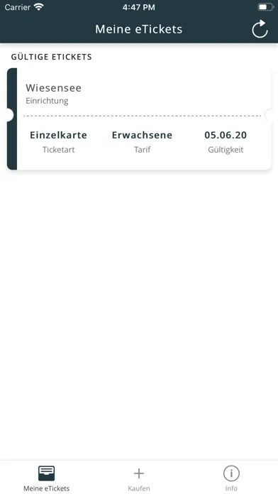 Capturas de pantalla de eTickets Hemsbach