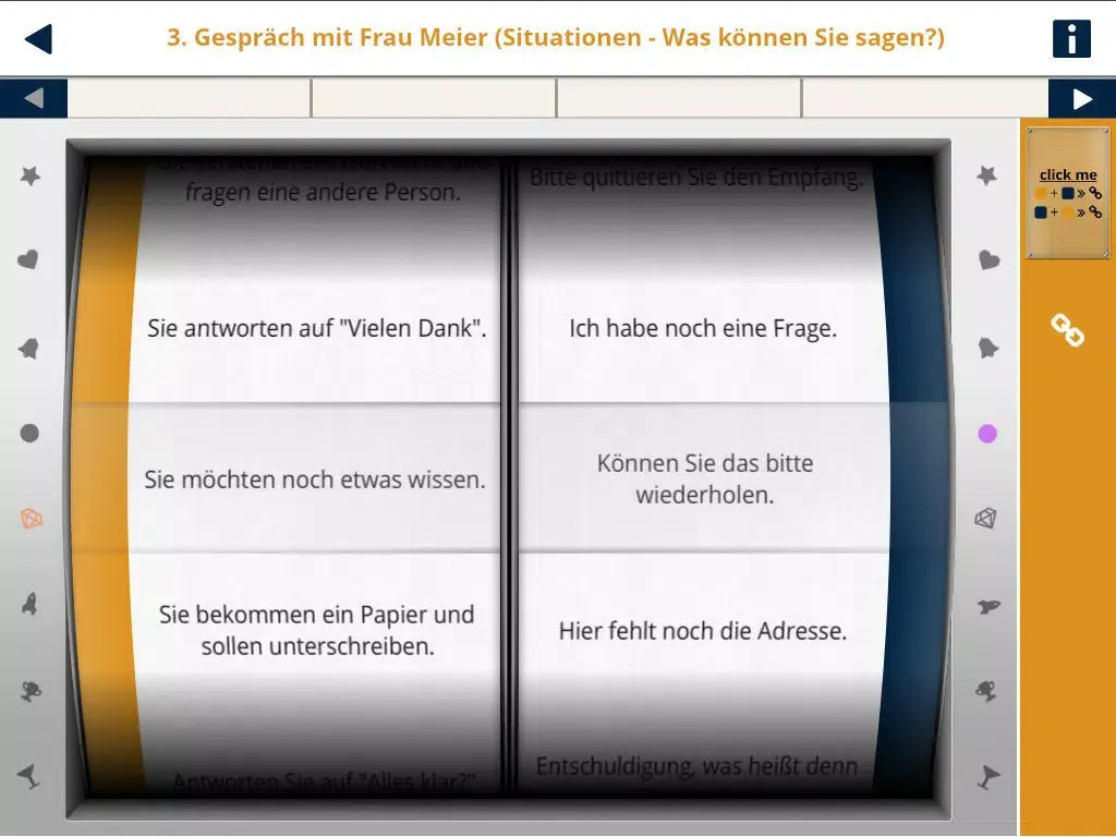 DaFür iPad  Screenshots