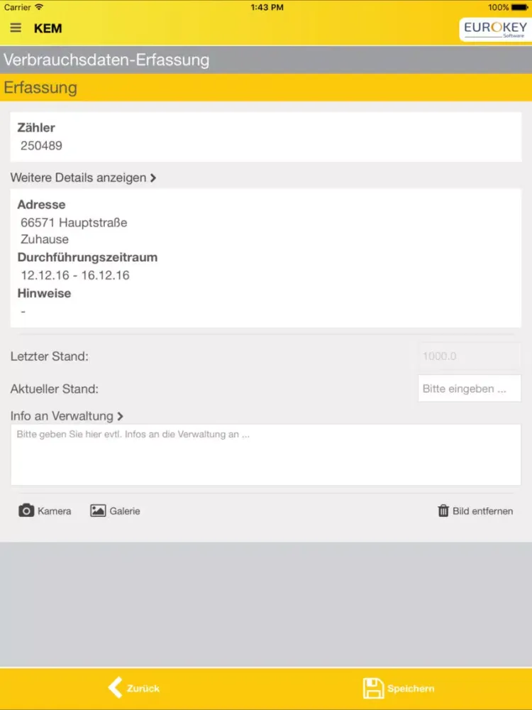 Kommunales Energiemanagement iPad  سکرین شاٹس