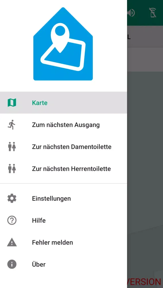 everguide Indoor Navigation Screenshots