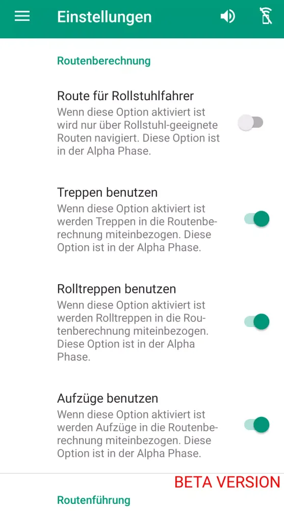 everguide Indoor Navigation Screenshots