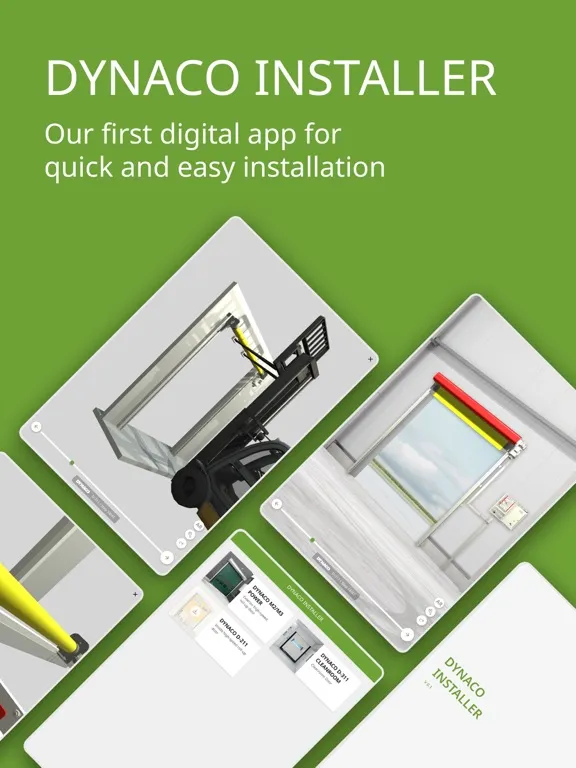 Dynaco Installer iPad  Ekran Görüntüleri