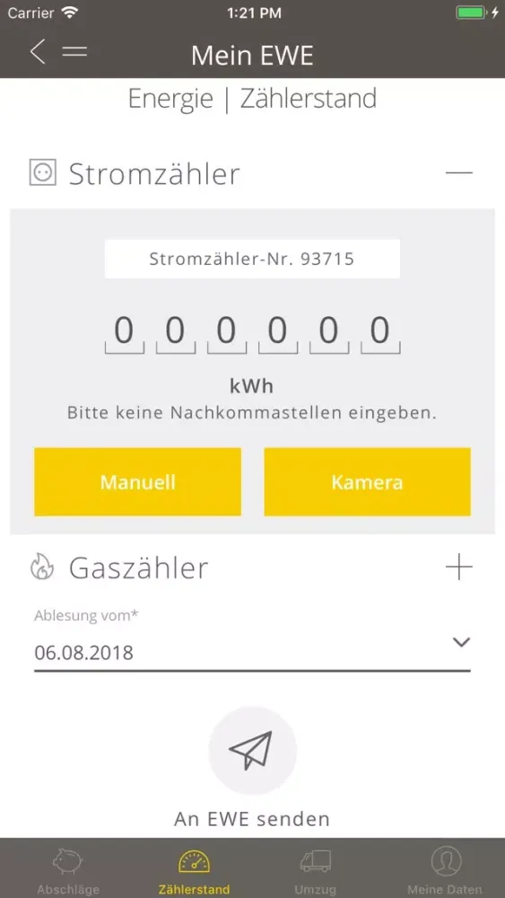Mein EWE Screenshots