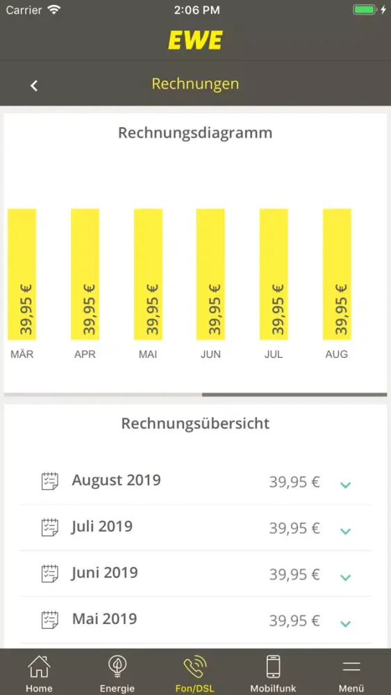 Mein EWE 2.0应用截图