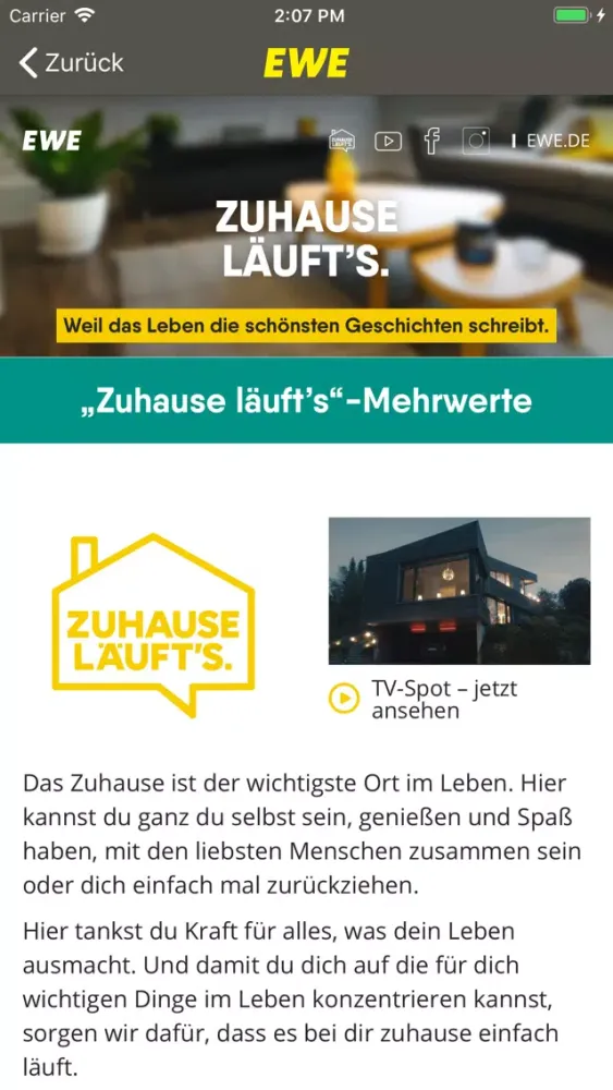 Mein EWE 2.0应用截图