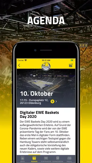 Screenshot di EWE Baskets BBC