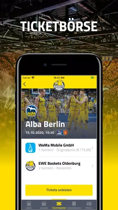 Screenshot di EWE Baskets BBC