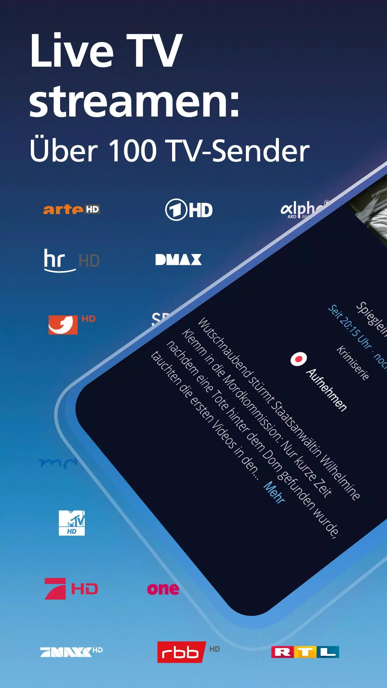 o2 TV powered by waipu.tvscreenshot dell'app1
