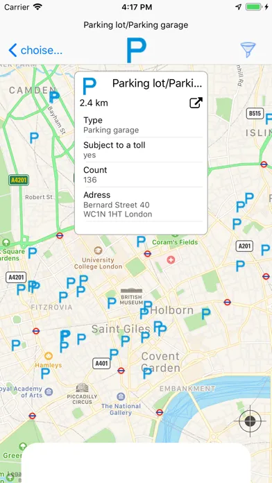 Mobility Finder (pro) Screenshots