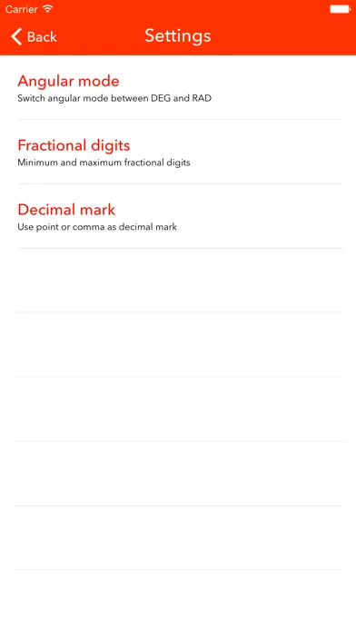 Captures d'écran de Complex Numbers