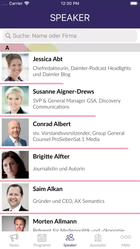 ภาพหน้าจอของ Medientage München