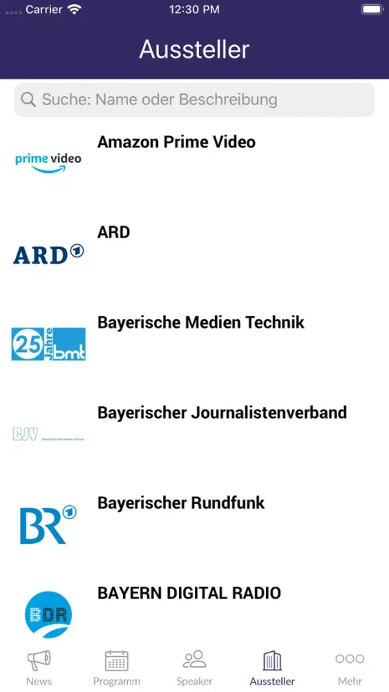 ภาพหน้าจอของ Medientage München