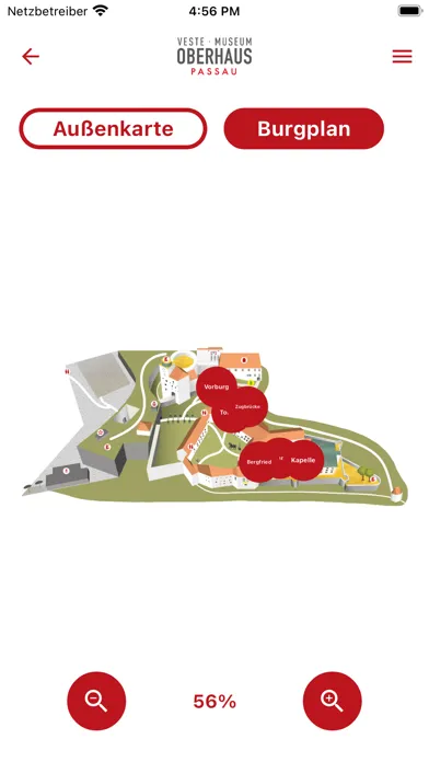 Captures d'écran de Veste Oberhaus App