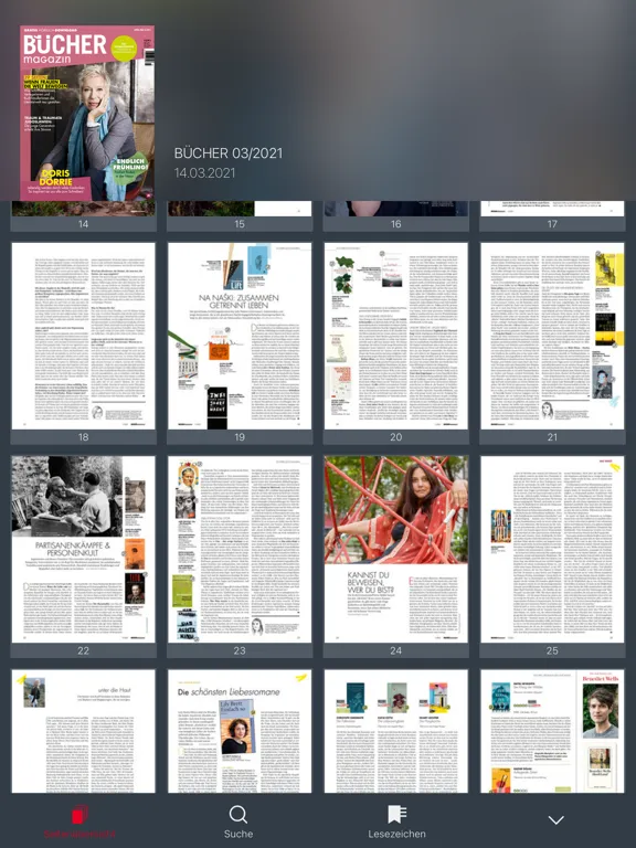 Captures d'écran de BÜCHER magazin iPad 