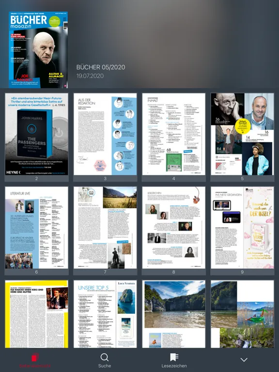 Captures d'écran de BÜCHER magazin iPad 