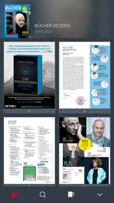 Captures d'écran de BÜCHER magazin
